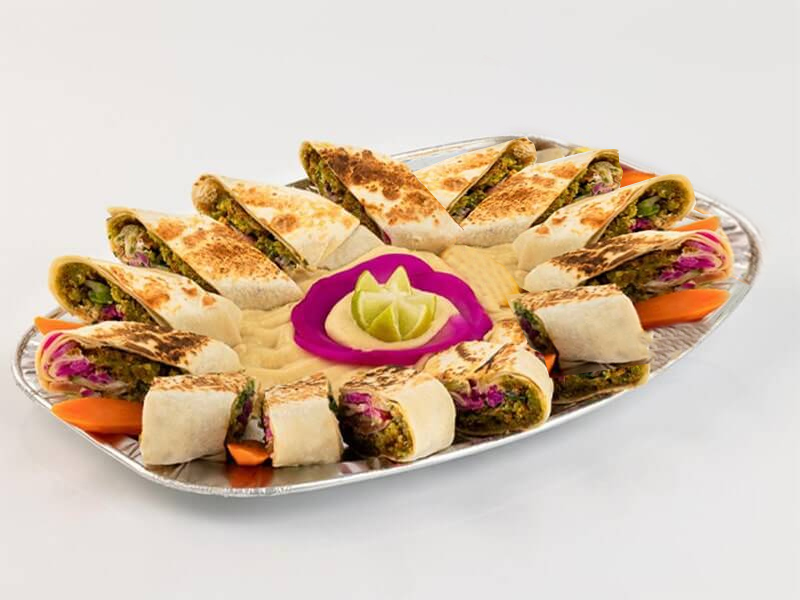 Falafel Arabic Plate